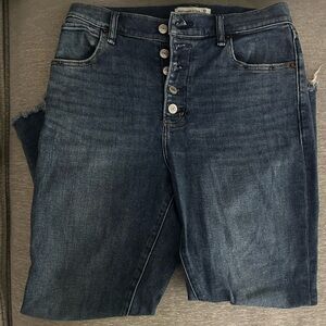 AEO American Eagle high rise super skinny ankle jeans - set of 3, size 8 / 29